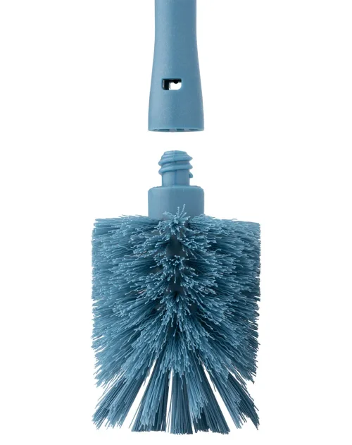 A brush head separated from the handle