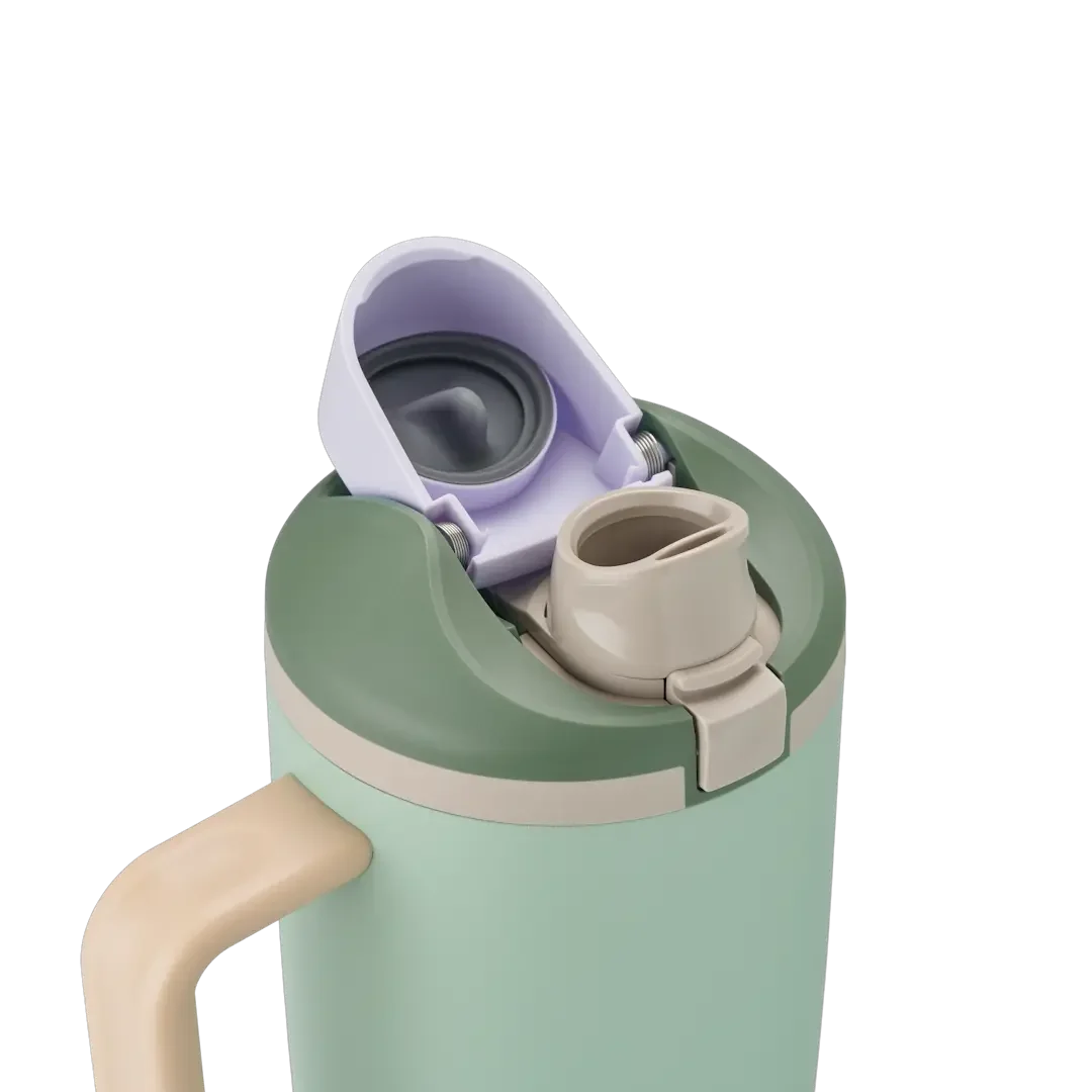 FreeSip® Tumbler, 40oz / Eucalyptus / Stainless Steel