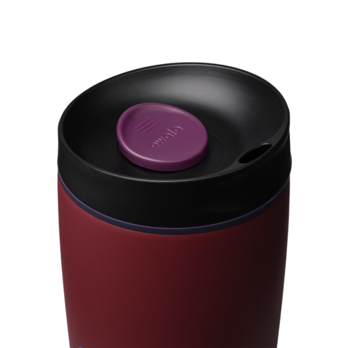 SmoothSip® Slider, Burgundy Bay / 12oz / Stainless Steel