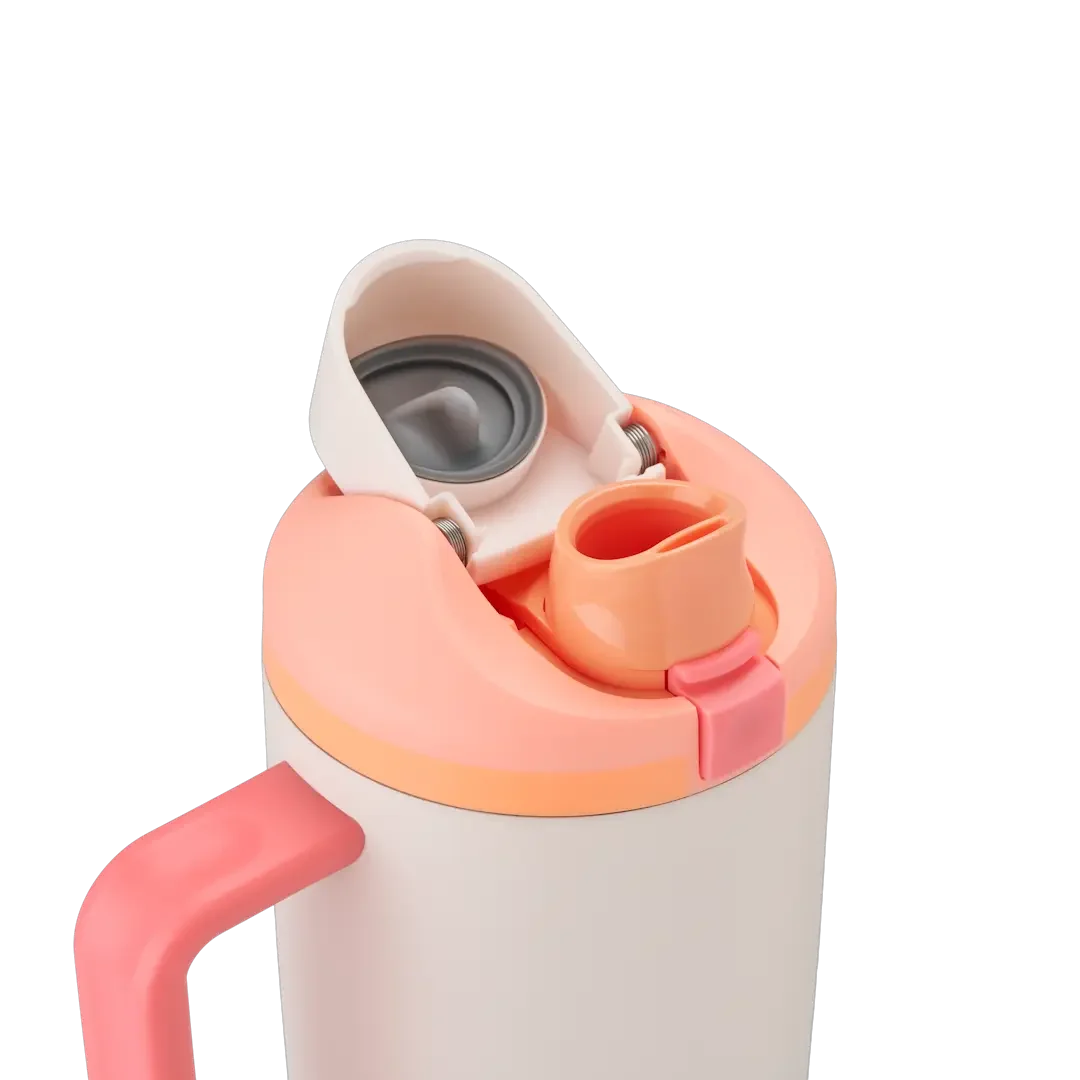 FreeSip® Tumbler, 40oz / Sparkling Sherbet / Stainless Steel