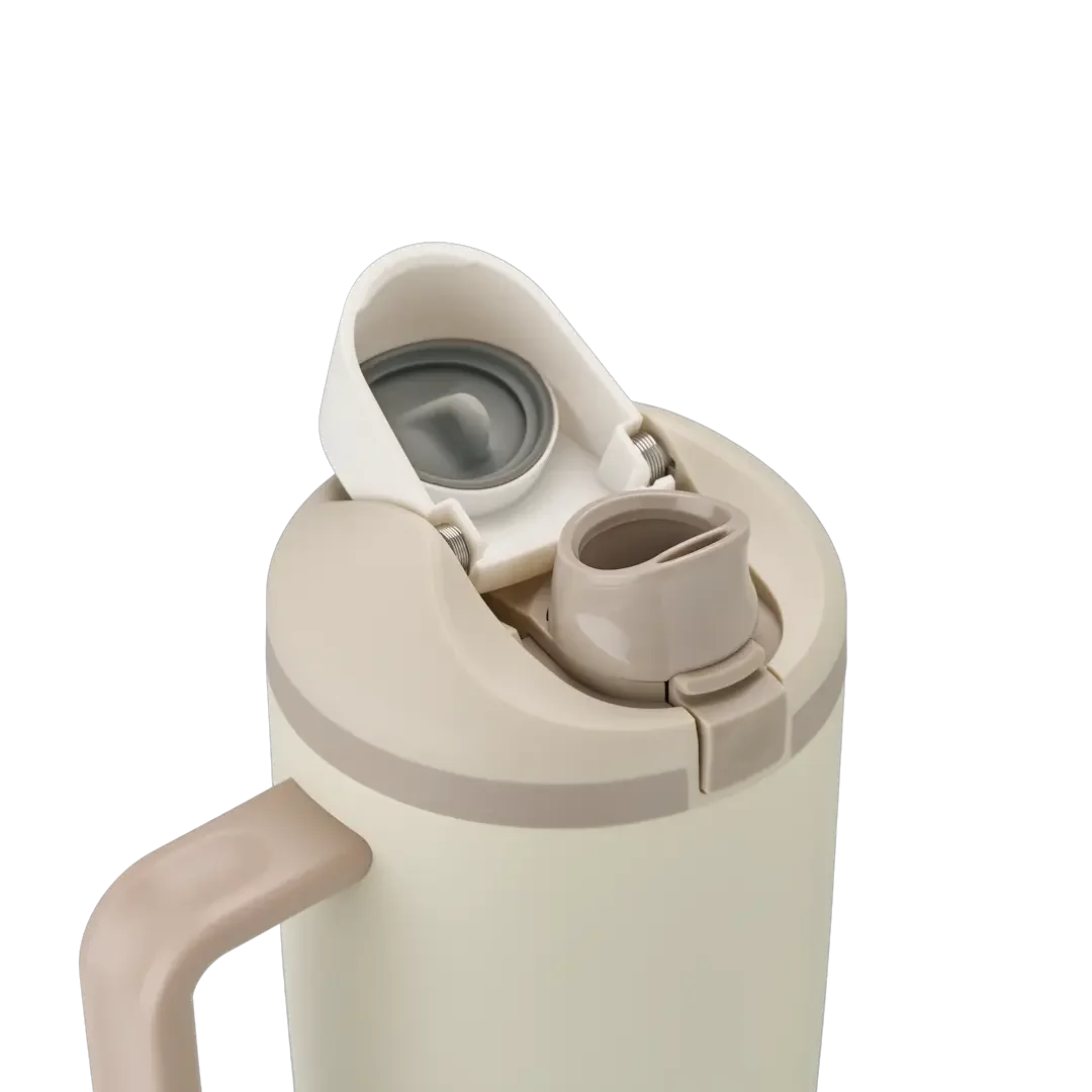 FreeSip® Tumbler, 40oz / Lightly Toasted / Stainless Steel