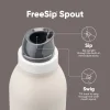 a grey freesip twist with the spout