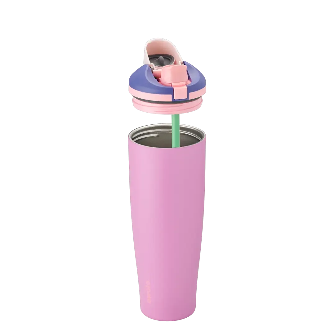 FreeSip® Tumbler, 40oz / Pretty in Purple / Stainless Steel