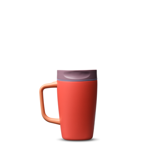 SmoothSip® Slider with Handle, Terracotta Sunset / 12oz / Stainless Steel