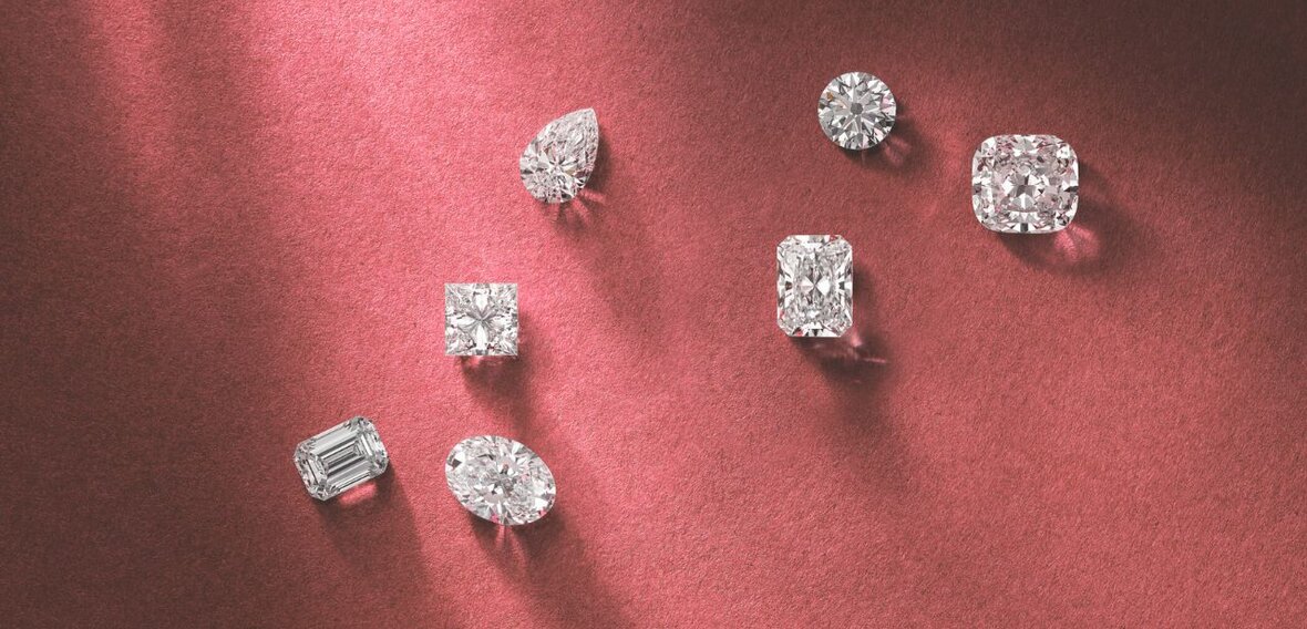 Collection of modern wedding bands in yellow gold, white gold, and platinum with textured designs by Wedding Bands & Co. in Chicago