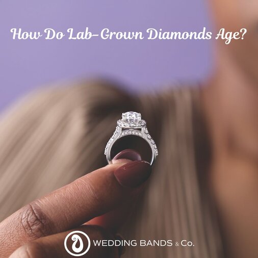 Stack of gold wedding bands with diamond details displayed for choosing the right wedding ring by Wedding Bands & Co.