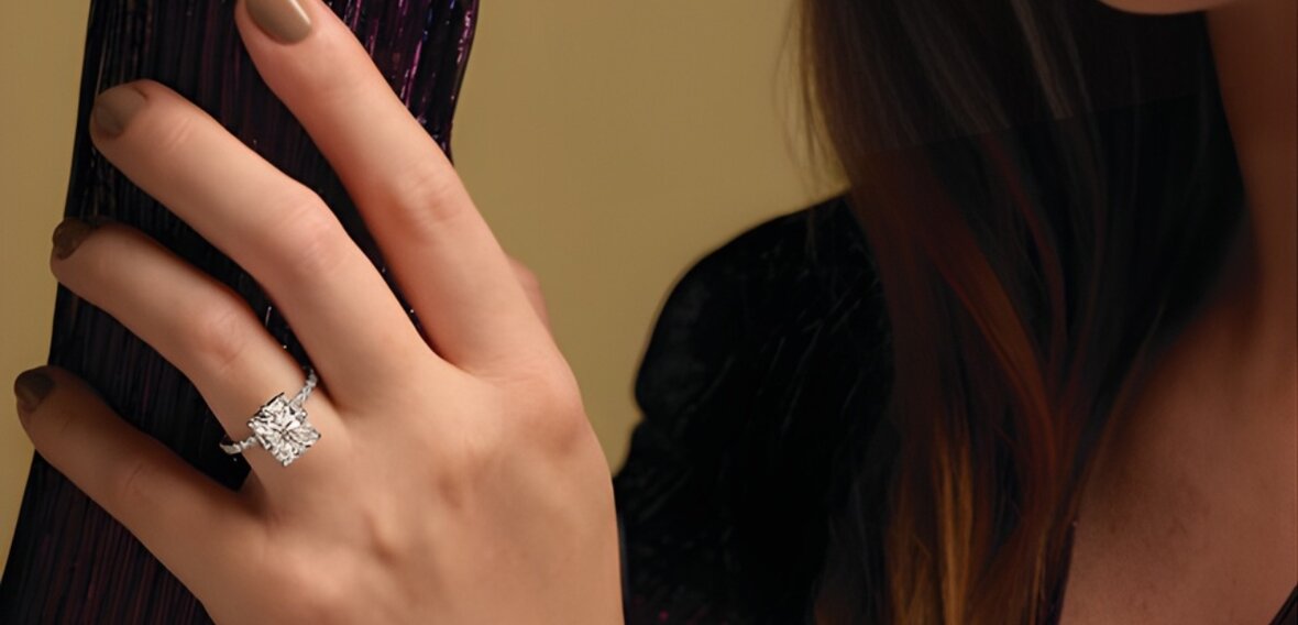 White and yellow gold diamond wedding bands with appraisal documentation for insurance purposes