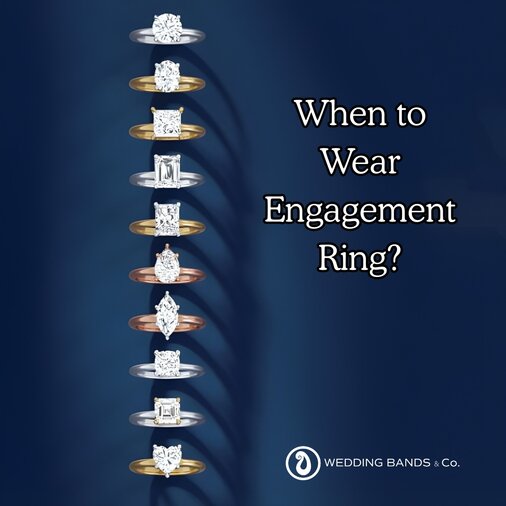 Gold engagement rings showing when to wear and when to remove for daily activities