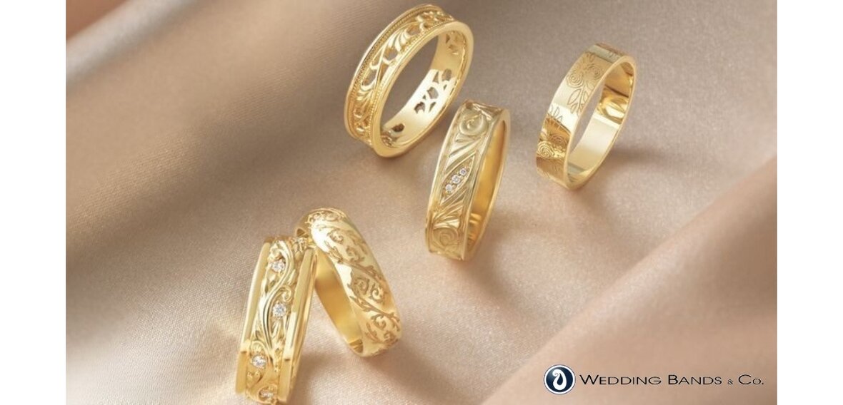 Gold jewelry with diamond accents being cleaned to remove tarnish