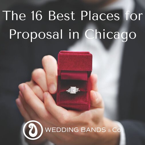 best places to propose in Chicago, wedding Bands & Co, Chicago jewelers row, engagement ring Chicago, Diamond ring, propose in Chicago