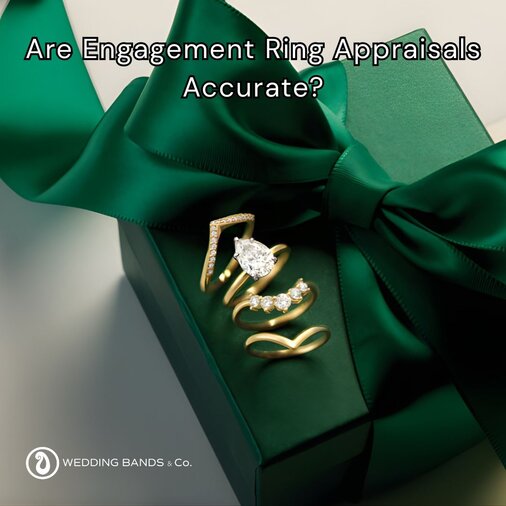 Professional jeweler examining engagement ring appraisal with magnifying loupe and certification documents