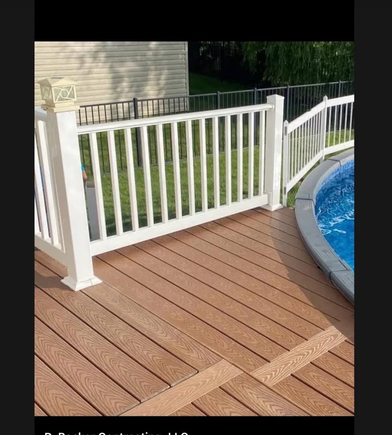 Poolside Composite Deck — Pennsylvania