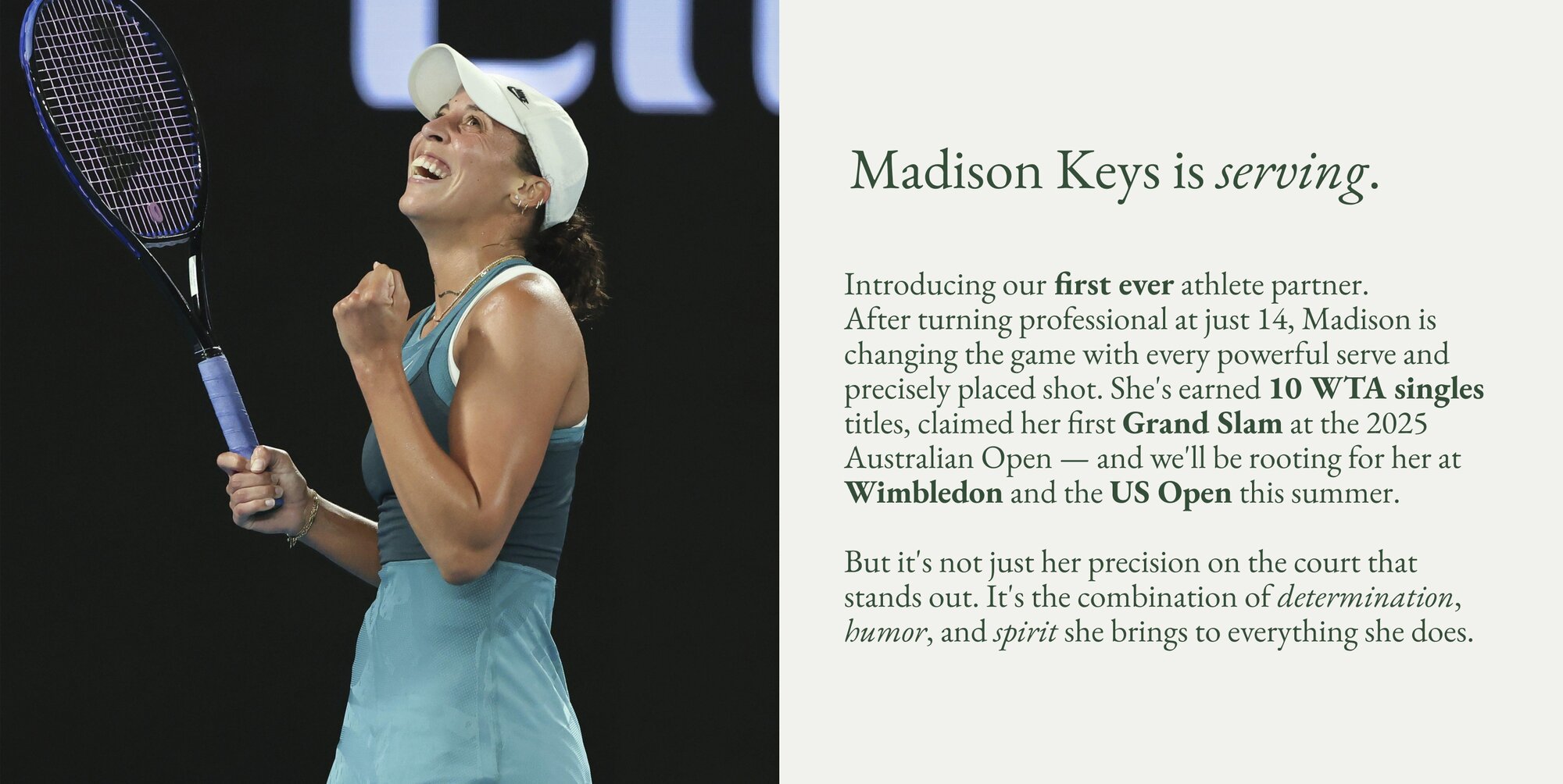 madison keys wearing brilliant earth jewelry