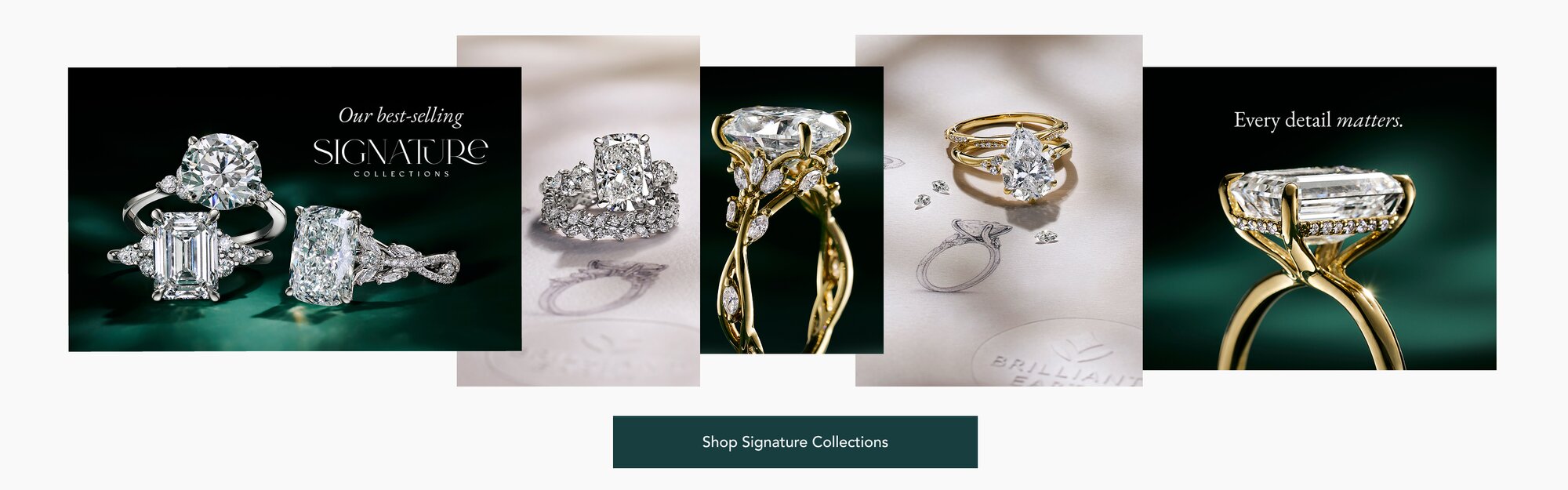 nature inspired engagement rings