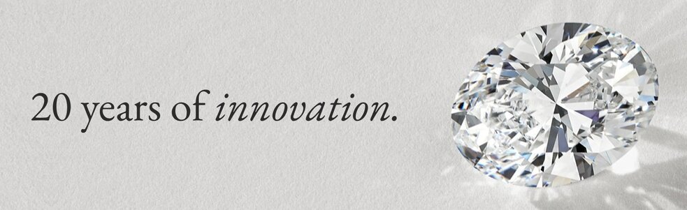 Loose diamonds showcasing our 20 years of innovation