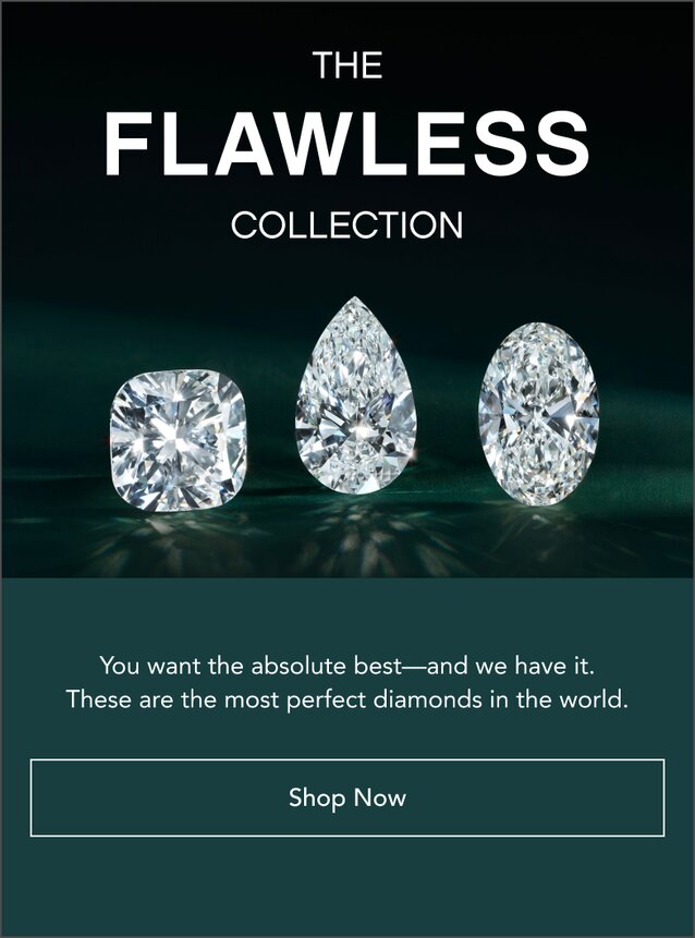 Loose diamonds from the Flawless Collection