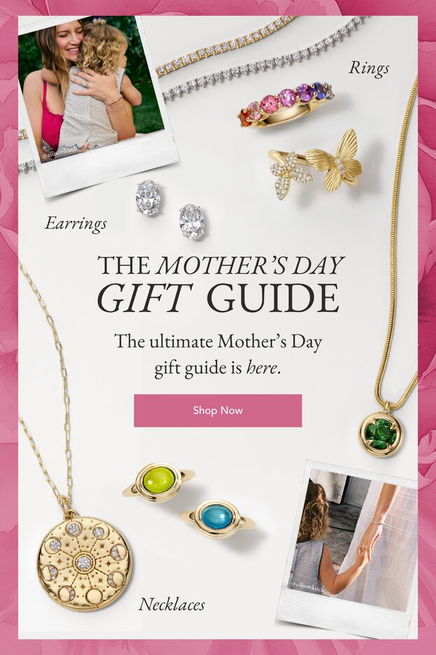 Assortment of fine jewelry perfect for Mother's Day gifting.