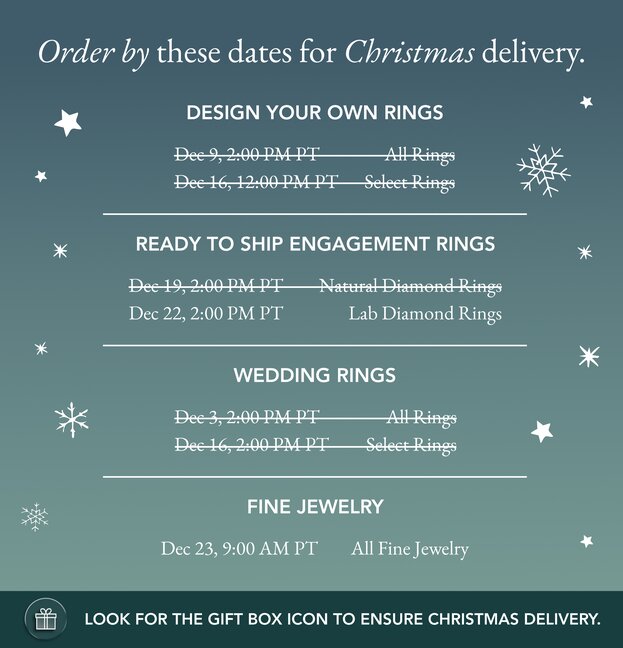 shipping cut off calendar