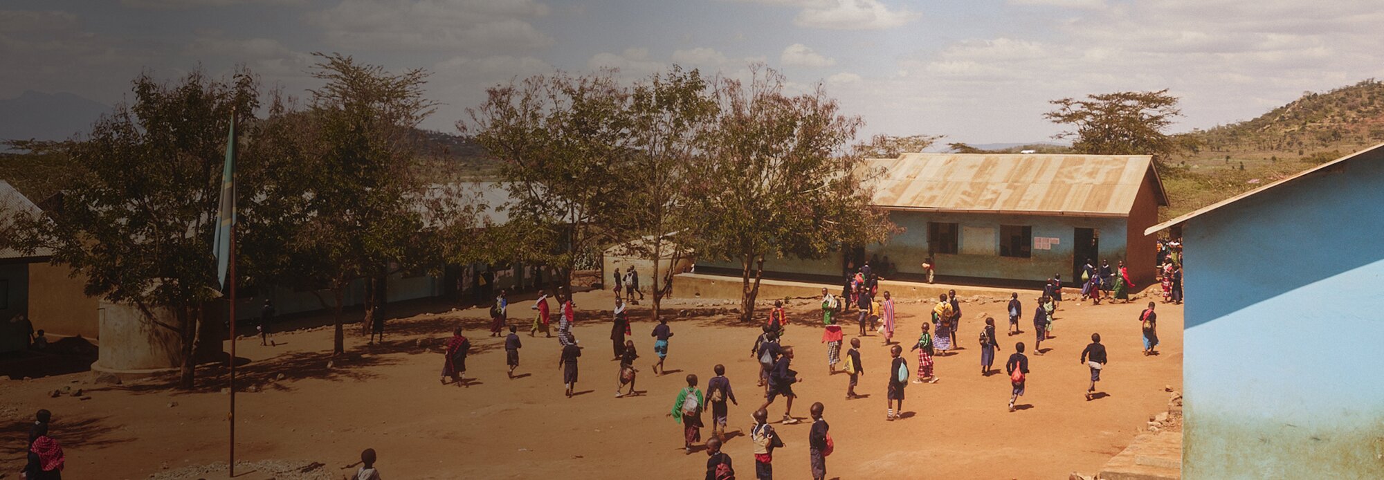 Portrait of two smiling women