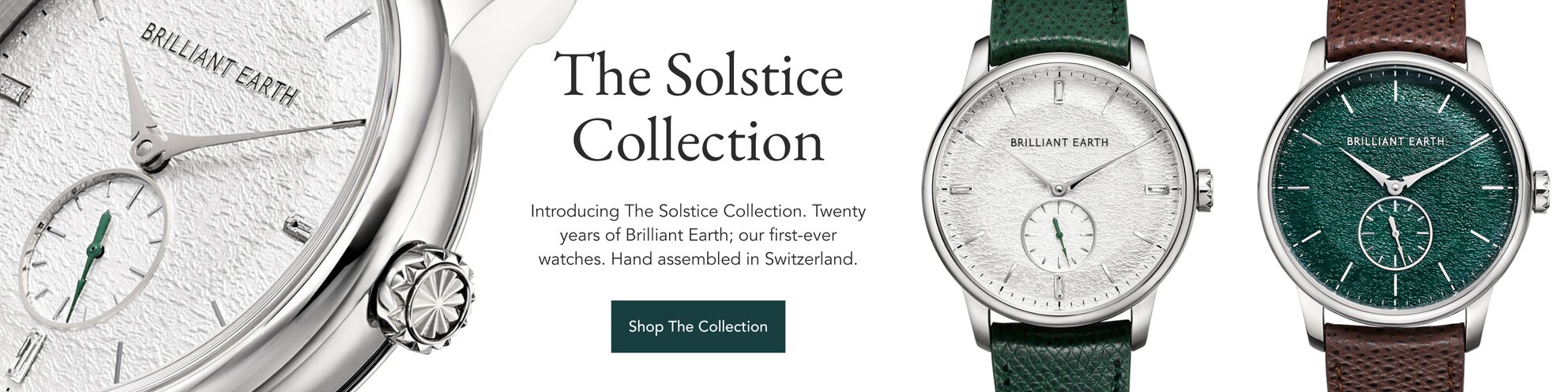 Two stainless steal watches from The Solstice Collection.