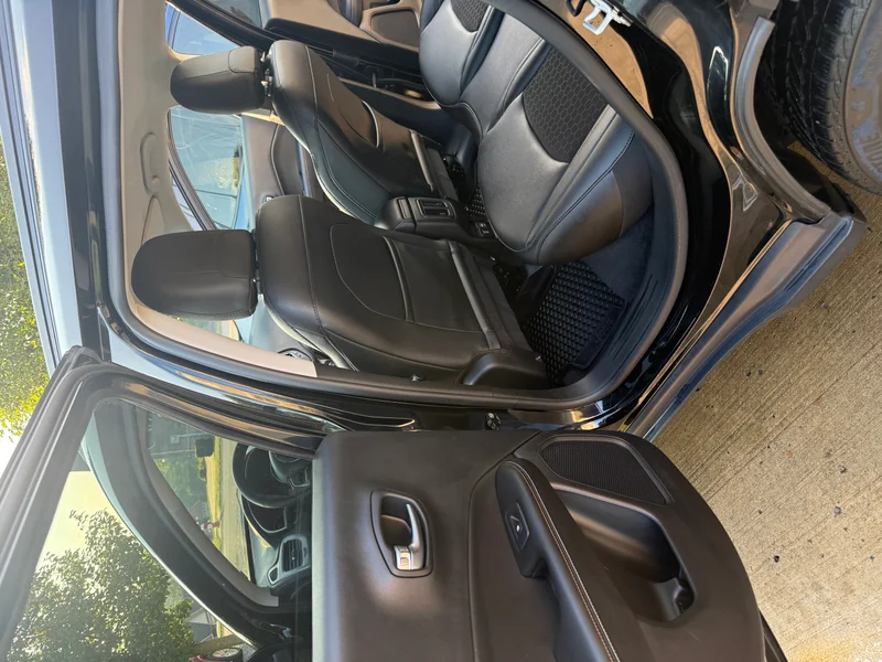 Rear seating