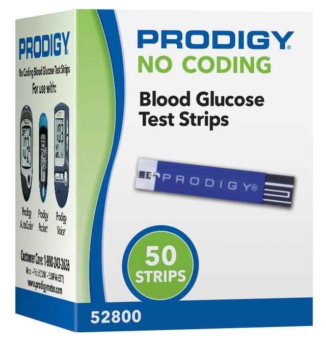 Prodigy Blood Glucose Test Strips