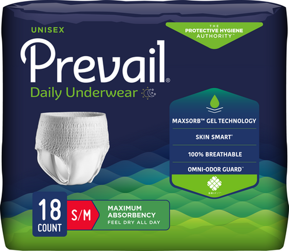 Prevail Adult Diapers with Tabs