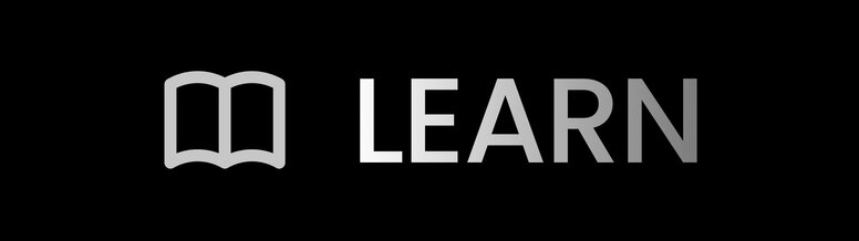 “Learn” icon.