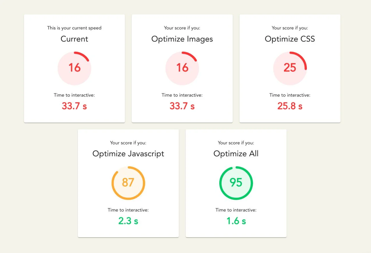 optimize JS