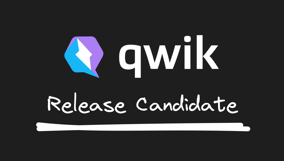 Today we are excited to announce Qwik v1 Release Candidate! This is a major milestone for our team, and we are grateful for the support of our communi