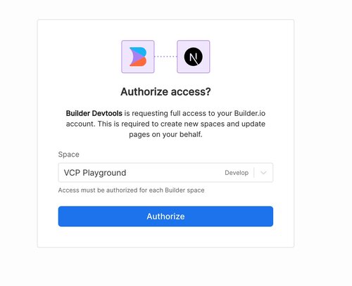 Builder devtools need permission to access your app