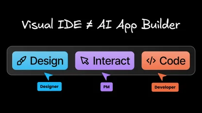 Visual IDE vs. AI App Builder