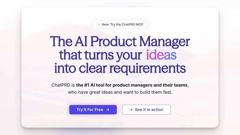 ChatPRD homepage