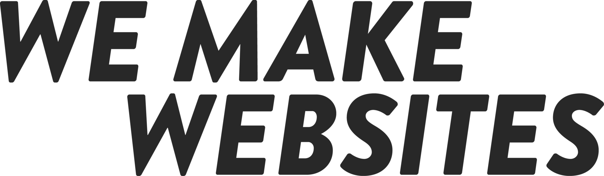 We Make Websites