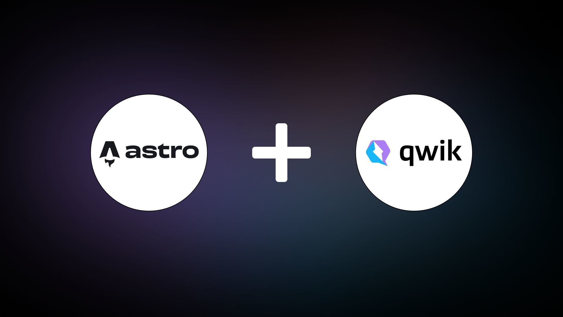 Install Astro with Qwik using Astro CLI