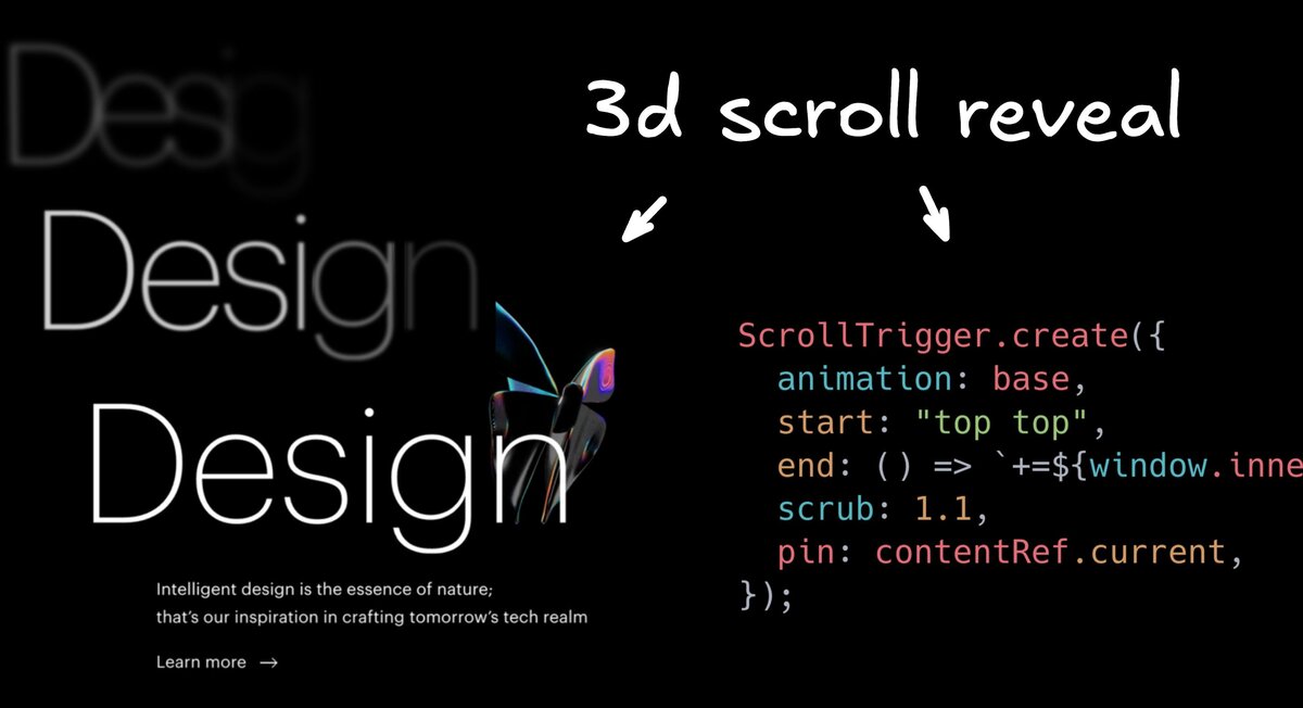 Build a buttery scroll reveal like WAC with GSAP