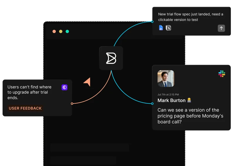 Customer feedback turned into a reviewable UI update