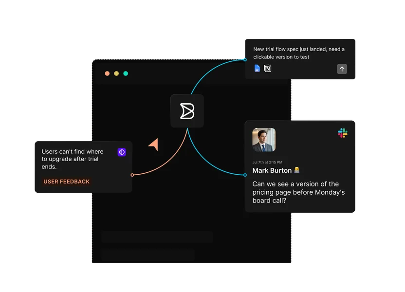 Stakeholder feedback on a product prototype