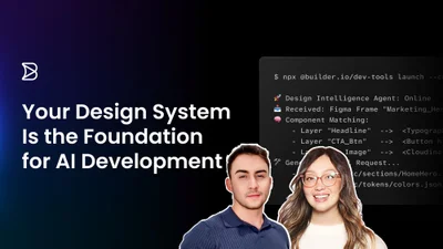 Your Design System Is the Foundation for AI Dev