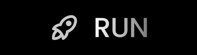 “Run” icon.