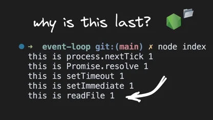 Visualizing I/O Polling in the Node.js Event Loop