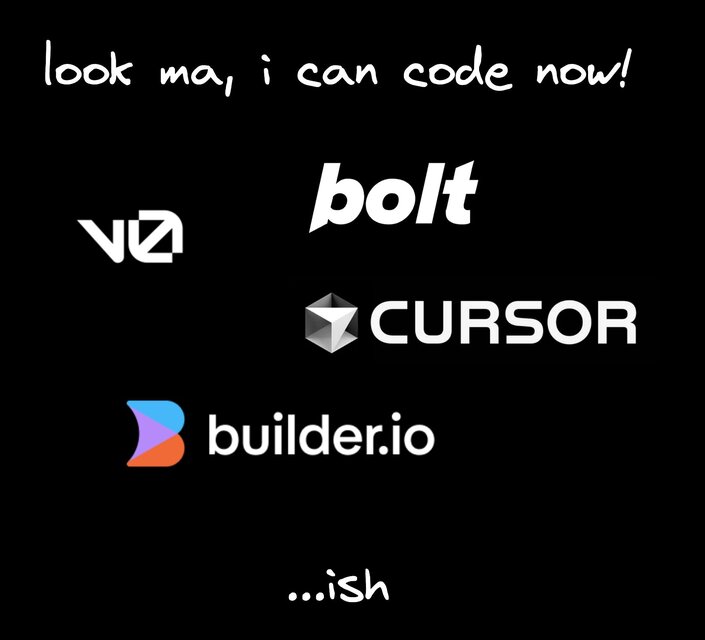 bolt, cursor, builder.io logos