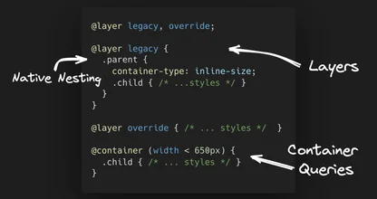 Modern CSS for 2024: Nesting, Layers, and Container Queries