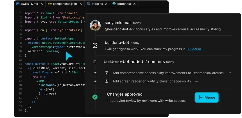 Pull request review and approval workflow