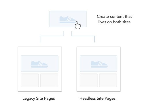 Builder content can live on headless and Shopify-hosted sites