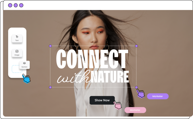 Self-serve experience