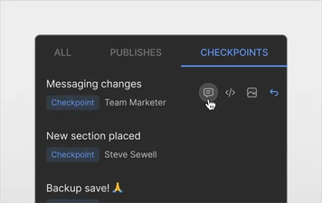 Add Notes to History Items and Publishes