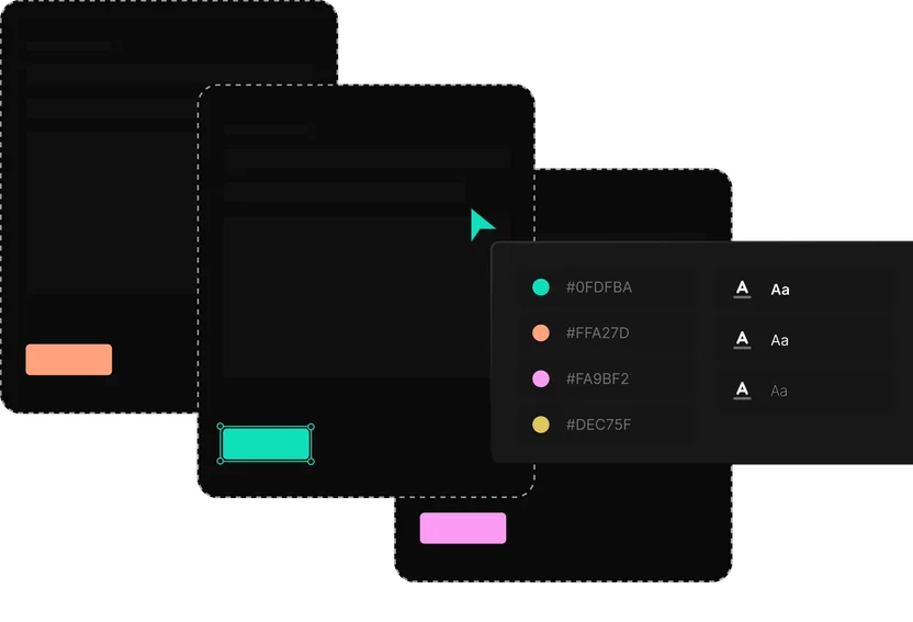 Designer reviewing a personalized experience variant