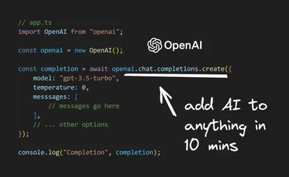 Add AI To Your Toolkit in 10 Minutes