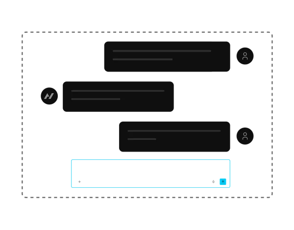 Chat app screenshot